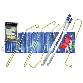 AK04 PRO-LOK 9 Piece Professional Car Opening Tool Kit
