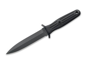 BKR120543B Boker Applegate-Fairbairn Black Fixed Blade Knife