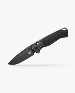 BM-593BK-01 Benchmade PSK Pocket Knife Carbon Fiber Black G10