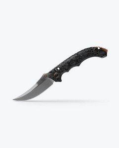 BM-865-02 Benchmade Mini Bedlam Pocket Knife Carbon Fiber Scimitar