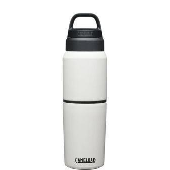 CB-2412101051 CamelBak MultiBev Vacuum Insulated 17 Ounce Bottle/12 Ounce Cup White