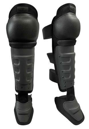 Damascus Imperial Hard Shell Knee/Shin Guards with Non-Slip Knee Caps Extra Large - DM-DSG100XLG