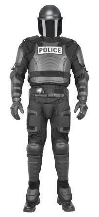 DM-FX1LG Damascus FlexForce Modular Hard Shell Riot Suit Large