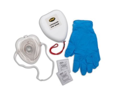 EMI-493 EMI - Emergency Medical Lifesaver CPR Mask Kit Plus