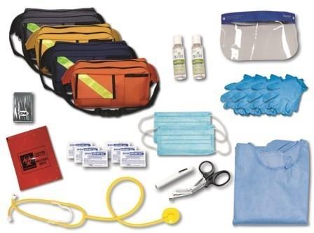 EMI-550 EMI - Emergency Medical The Protector Response Pac Orange