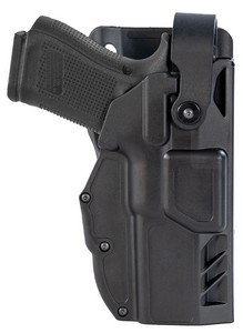 GG-X3000-21HO-1W Gould & Goodrich TELR X3000 Non-Light Bearing Holster for Glock 21 with Duty Belt - Weave Finish