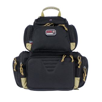 GPS-1711BPBT GPS Handgunner Backpack with Cradle Black/Tan