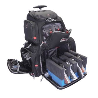 GPS-1711ROBP GPS Rolling Handgunner Backpack Black