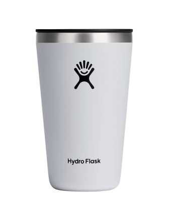 HDF-T16CPB110 Hydro Flask All Around Insulated Tumbler 16 Ounce White