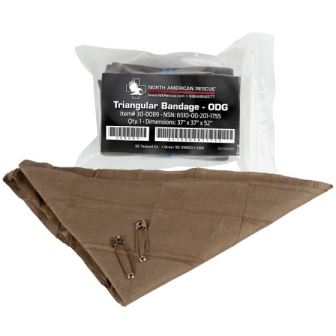 NAR-30-0089 North American Rescue Triangular Bandage (Cravat) - ODG