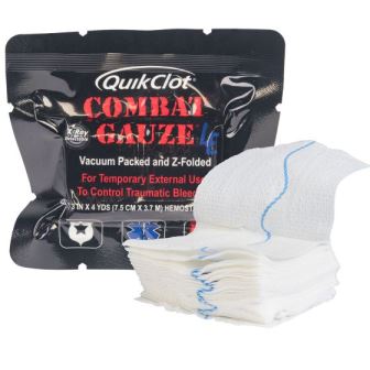 NAR-30-0109 North American Rescue Quikclot Combat Gauze LE