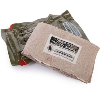 NAR-30-0165 North American Rescue Responder Emergency Trauma Dressing - 8 Inch x 10 Inch Compressed