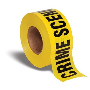 TAPE-CRIME Kroll Barricade Tape YLW Crime
