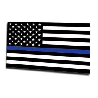 TBL-MAG-TBL-AM-3X5 Thin Blue Line Magnet American Flag