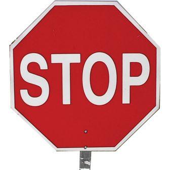TS-PS03 Pro-Line Traffic Safety Paddle Sign 14 Inch Stop