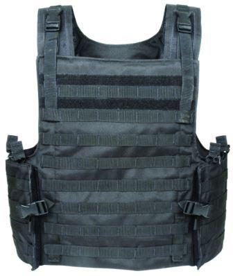 VDT20-8399001000 Voodoo Armor Carrier Vest - Maximum Protection Black