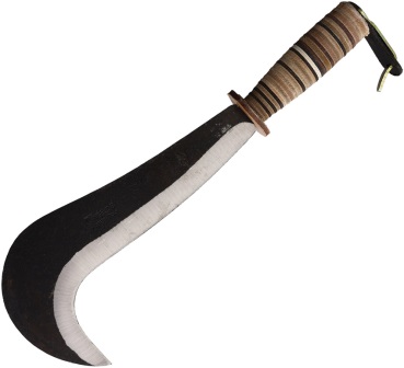 ANG600500 Angelo B Lucca Billhook Machete with Sheath