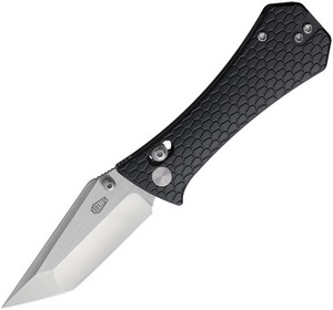 AUX010GRY Auxiliary Manufacturing Coffin Tanto Crossbar Lock Pocket Knife Gray