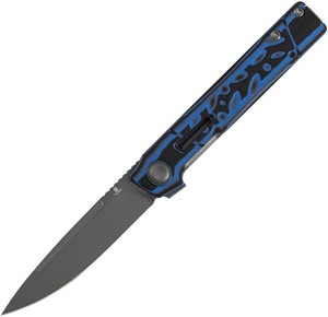 Tenable Kitpu Linerlock Pocket Knife Blue Black - B2123A1