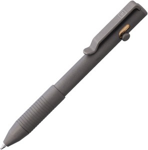 Big Idea Design USA Bolt Action Pen Titanium Stonewash - BIG563309