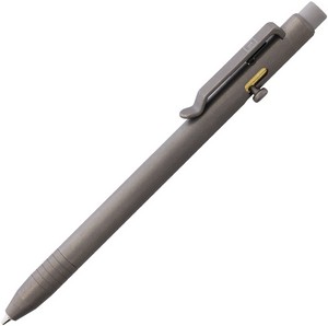 BIG735284 Big Idea Design Bolt Action Pencil Titanium Stonewash