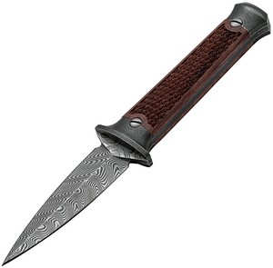 BO121515DAM Boker Boot Dagger Damascus