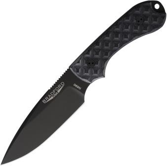 BRAD3FE001B Bradford Guardian 3 Fixed Blade Knife Textured Black