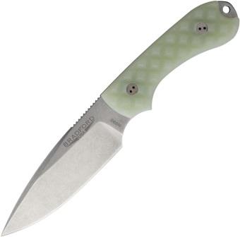 Bradford Guardian 3 Fixed Blade Knife Ghost G10 - BRAD3FE007