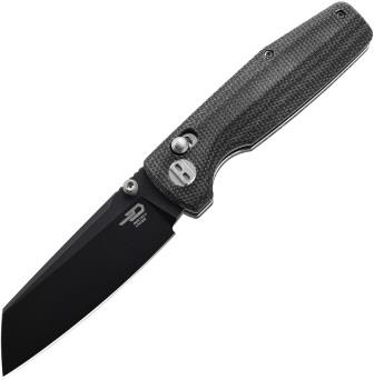 Bestech Knives Slasher Axis Lock Pocket Knife Black - BTKG43A2