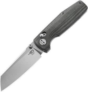BTKG43B1 Bestech Knives Slasher Axis Lock Pocket Knife Green