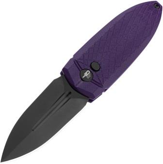 BTKG57A4 Bestech Ququ Buttonlock Pocket Knife G10 Purple