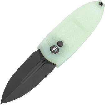 Bestech Ququ Buttonlock Pocket Knife G10 Jade - BTKG57A6