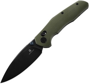 BTKMK02G Bestech Ronan Crossbar Lock Pocket Knife OD Green