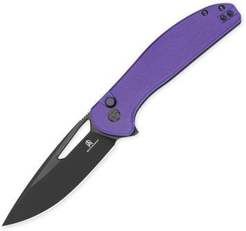 BTKMK18F Bestech Bestechman Whalefin Button Lock Pocket Knife