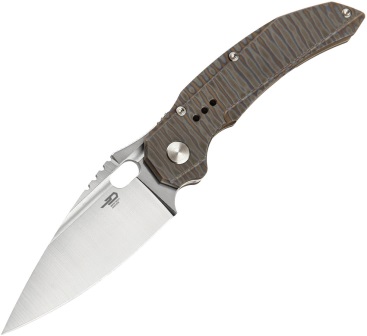 BTKT2005D Bestech Exploit Framelock Pocket Knife Flame
