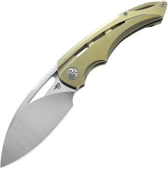 BTKT2202D Bestech Fairchild Framelock Pocket Knife Gold