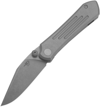 BTKT2302D Bestech Icarus Framelock Pocket Knife Stonewash