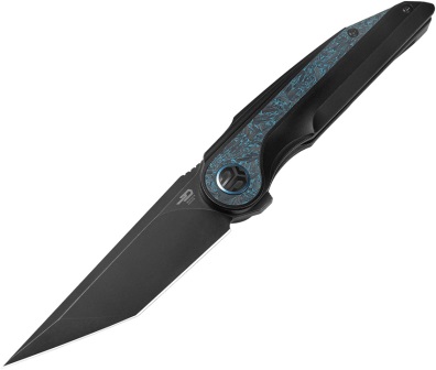 BTKT2303D Bestech Knives Blind Fury Framelock Pocket Knife Black