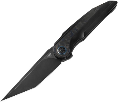 BTKT2303F Bestech Knives Blind Fury Framelock Pocket Knife Black