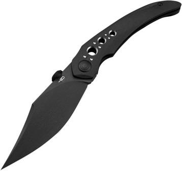 BTKT2406B Bestech Razon Framelock Pocket Knife M-Cut Black