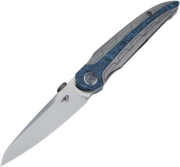 BTKT2409C Bestech Prydwen Framelock Pocket Knife M-Cut Titanium