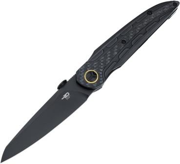 BTKT2409D Bestech Prydwen Framelock Pocket Knife M-Cut Titanium