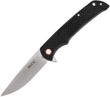 BU259CFS Buck Haxby Linerlock Pocket Knife Carbon Fiber