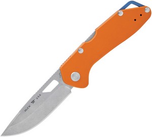 BU724ORS Buck Mustang Lockback Pocket Knife Orange