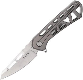 BU811GYS Buck Trace Ops Linerlock Pocket Knife Gray