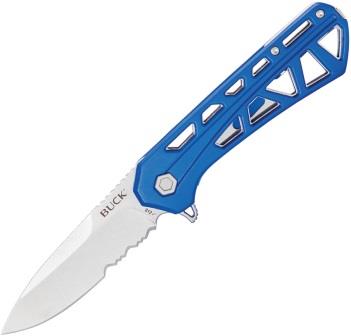 BU812BLX Buck Trace Linerlock Pocket Knife Blue