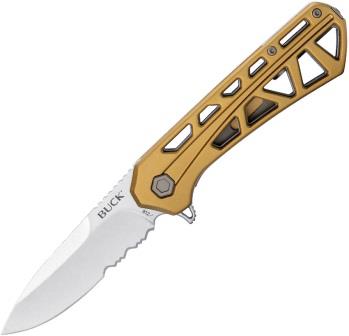 BU812BRX Buck Trace Linerlock Pocket Knife Bronze