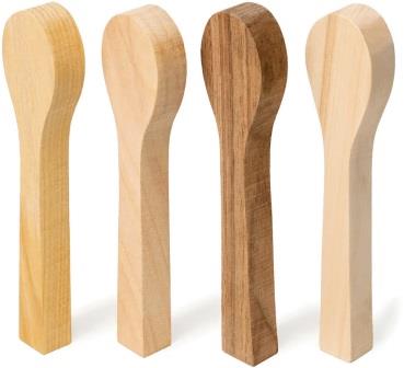 BVRBB2 BEAVERCRAFT Spoon Blanks Carving Set
