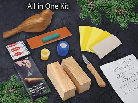 BVRDIY01 BEAVERCRAFT Comfort Bird Carving Hobby Kit