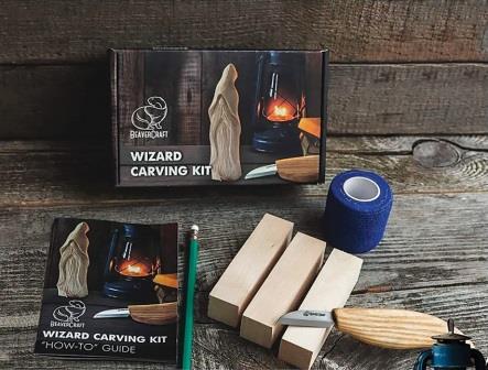 BVRDIY03 BEAVERCRAFT Wizard Carving Hobby Kit